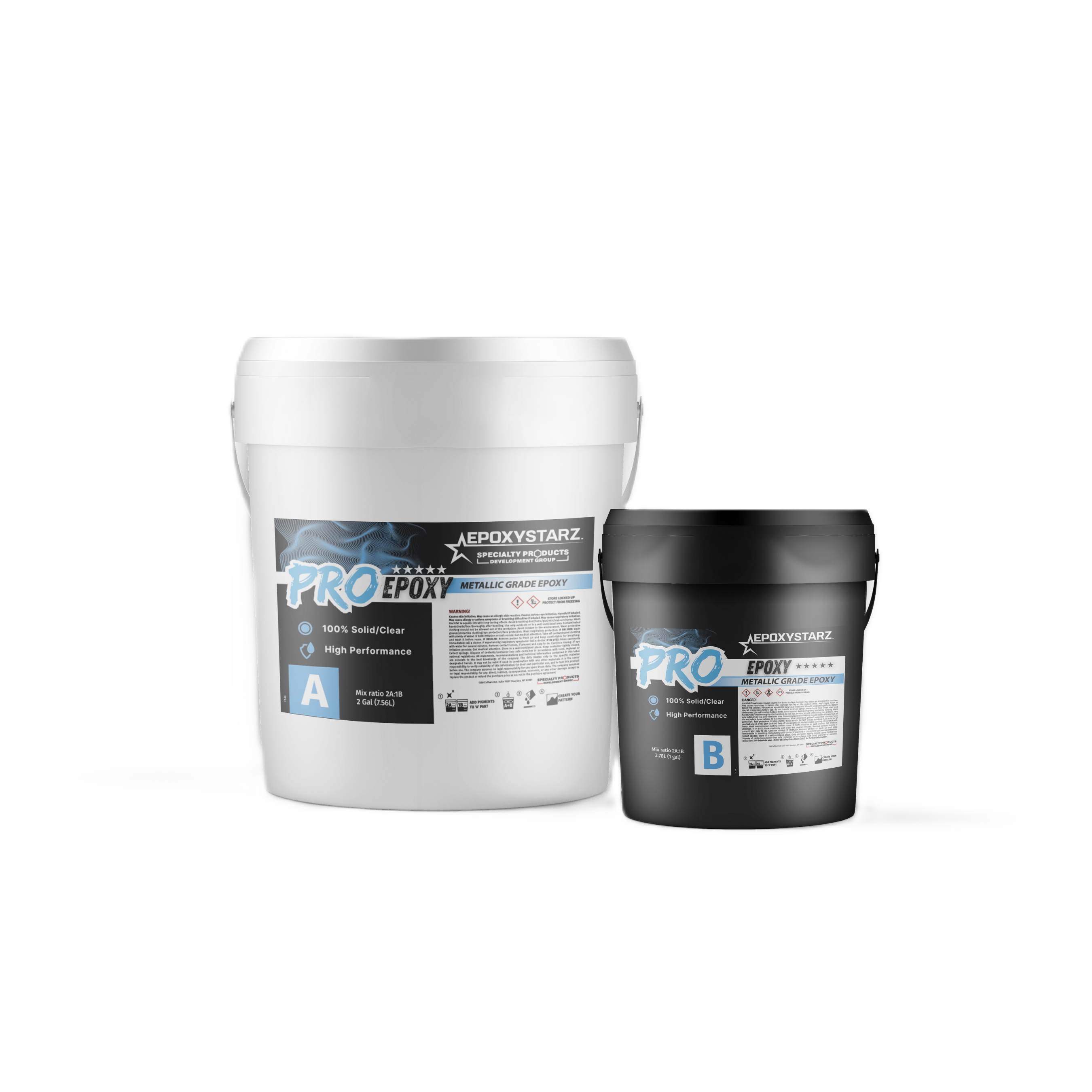 US Resin Supply Pro EpoxyStarz Metallic Epoxy