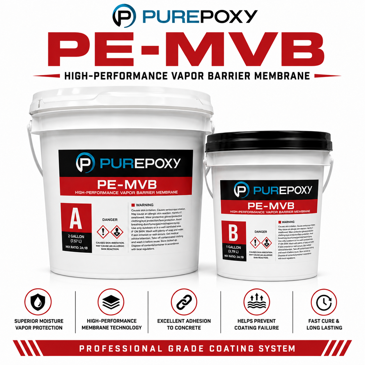 PE-MVB (Moisture Vapor Barrier)