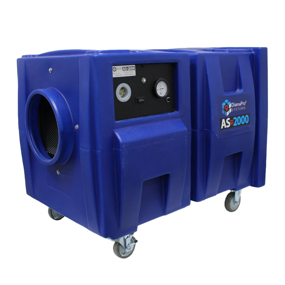 AS-2000 HEPA FILTERED AIR SCRUBBER DP-AS-2000