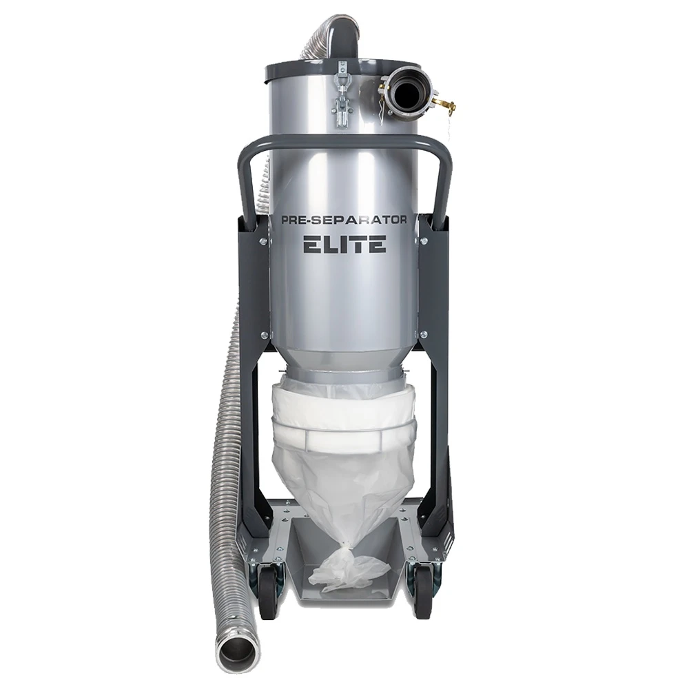 ELITE DUST PRE-SEPARATOR, WORKS WITH ALL LAVINA VACUUMS, INCLUDES LONGOPAC PSE
