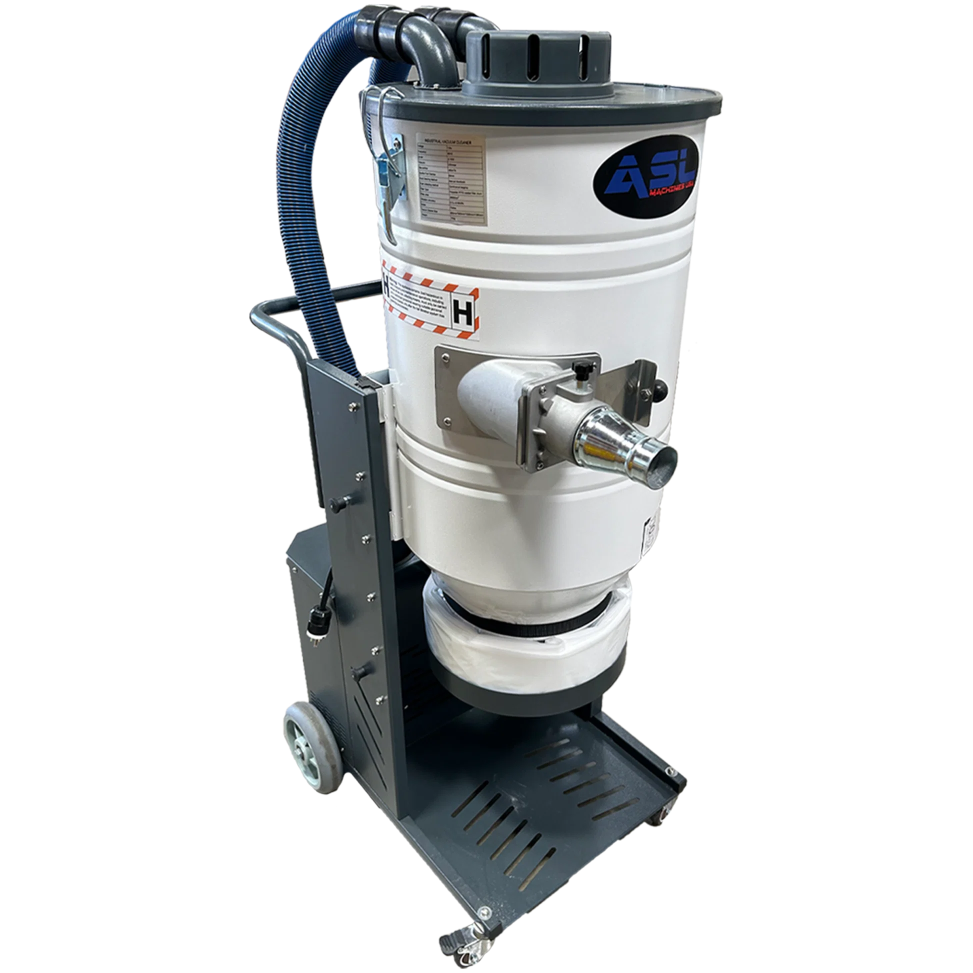 ASL 110V - VACUUM 2 MOTOR MANUAL PURGE WITH 2 STAGE FILTERS CFM: 258