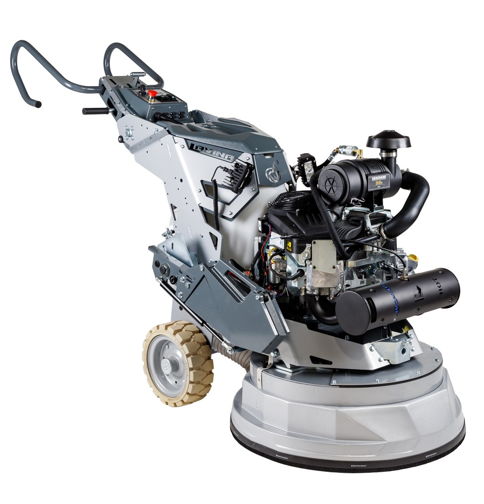 S7 THREE HEAD 3X9"(225MM) PLANETARY GRINDING AND POLISHING MACHINE WITH KOHLER PCV740 747CC PROPANE ENGINE WIDTH 25" (66CM) L25GKS7