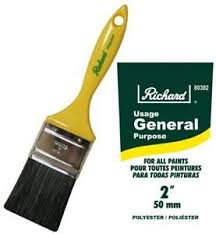 Paint Brush 2" Richard Yellow 80302