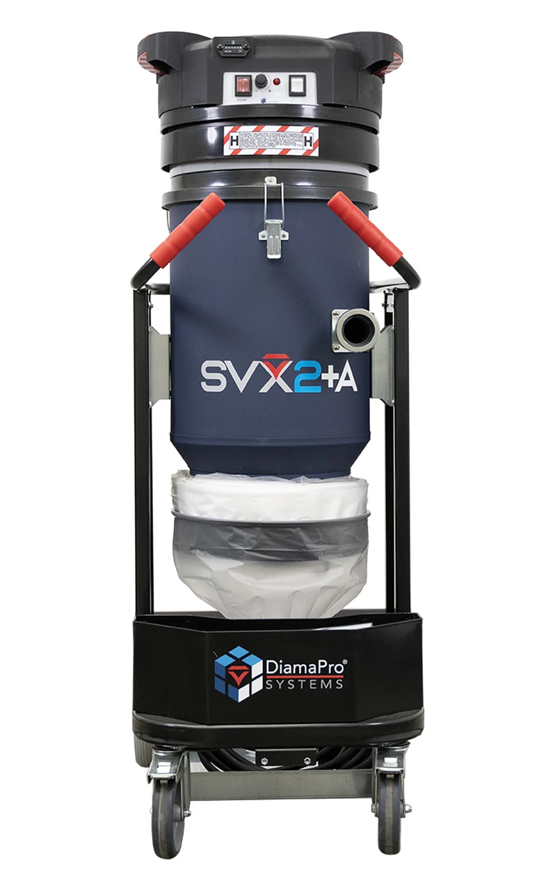 2 MOTOR, AUTOMATIC, SELF PULSING DUST COLLECTOR 110V SVX2+A